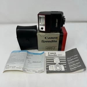 Flash Canon Speedlite 244T Película Canon T50 Incluye estuche, manual y caja - Imagen 1 de 10