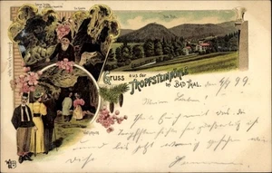 Litho Bad Thal Ruhla in Thüringen, Panorama, Tropfsteinhöhle, Zwerg - 3951434 - Picture 1 of 2