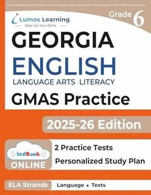 Georgia Milestones Assessment - Paperback, by Learning Lumos; Test - Very Good - Image 1 of 2