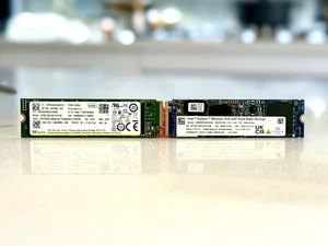 LOT 2 x Intel / SK Hynix 512 GB NVMe PCIE M.2 SSD - Windows 10 Pro - Picture 1 of 3