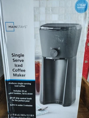 Cafetera helada mainstay de una sola porción Foto 1 de 3