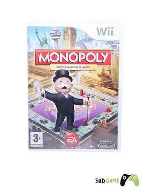 Monopoly: Editions Classique et Monde - Nintendo Wii - Complet - PAL EU - Photo 1/3