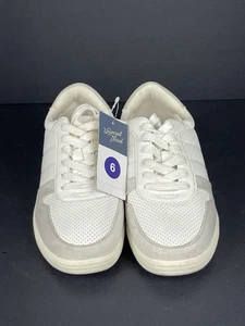 Sneakers donna Cadey stringate bianche nuove con etichette taglia 6 filo universale memory foam leggi - Foto 1 di 10