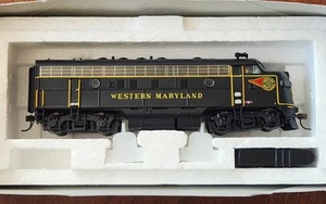 Broadway Ltd. Imports Paragon Series #431 EMD F7A - Western MD #55 Box Damaged - Picture 1 of 11