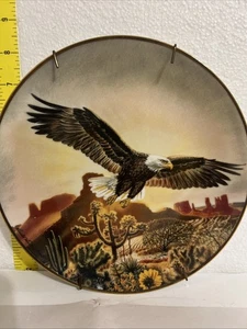 PLATO DE COLECCIONISTAS FRANKLIN DESERT MAJESTY DE RONALD VAN RUYCKEVELT como nuevo - Imagen 1 de 3