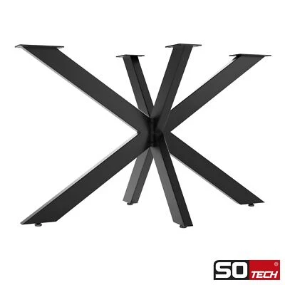Tischgestelle Tischuntergestell Tischbeine Tischfuß Esstisch SPIDER Stahl SOTECH - Bild 1 von 4