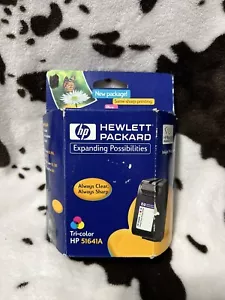 NEW Genuine HP 51641A Tri-Color Inkjet Print Cartridge exp 1/2000 - Picture 1 of 3