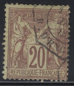 PAR-31-3-6 Paris: Außergewöhnliche Levée 1E R d'Enghien (Büro 4) auf Nr. 67 - Bild 1 von 1