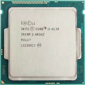 INTEL DUAL CORE i3 4130 3.4GHZ 3M PROCESSOR CPU LGA1150 - Picture 1 of 1