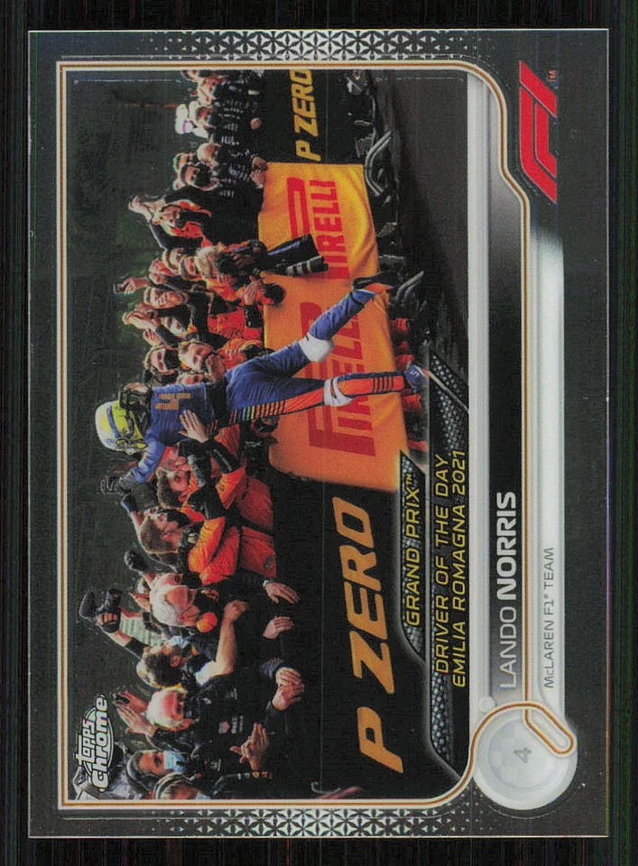 2022 Topps Chrome Formula 1 #174 Lando Norris DOD - Image 1 of 2