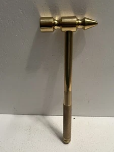 jewelry hammer with 3 screwdrivers inside, real brass head - Picture 1 of 7