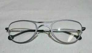 1990's L.A.Eyeworks Titanium "Slam" #515 Violet Thin Eyeglasses - Fast Shipping - Picture 1 of 8