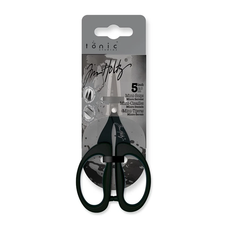 Tonic Studios Tim Holtz 5in Titanium Mini Snips