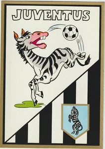JUVENTUS JUVE - CALCIO - STEMMA MASCOTTE CARICATURA - ANNI 80 - Imagen 1 de 1