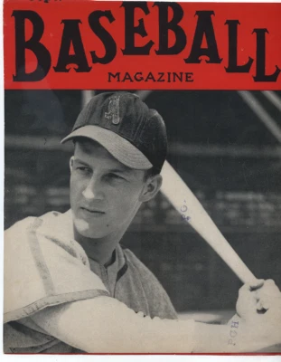 1948 年棒球杂志封面 Stan Musial / Vern Stephend Well Cut EX — 第 1/2 张图片