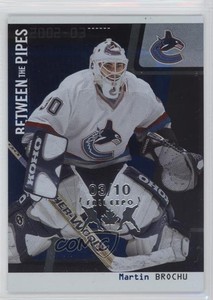 2002-03 ITG Be A Player Between the Pipes Fall Expo /10 Martin Brochu #61