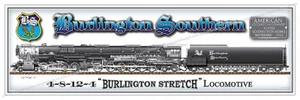 Train,railroad,RR,steam engine,locomotive,Burlington,Santa Fe,Union Pacific - Picture 1 of 4