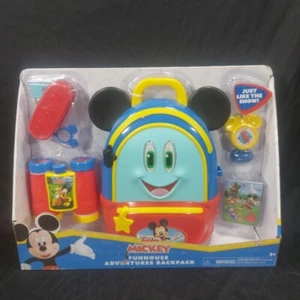 Disney Junior Mickey Mouse Funhouse Adventures Mochila 5 Piezas Juego de Simulación - Imagen 1 de 9