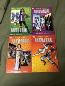 DC COMICS OOP DIANA PRINCE WONDER WOMAN Vol 1 & 2 & 3 & 4 Collected TPB SET - Picture 1 of 4