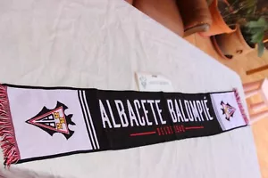 BUFANDA FUTBOL OFICIAL ALBACETE BALOMPIE Edición Fundación: "Desde 1940" - Imagen 1 de 1