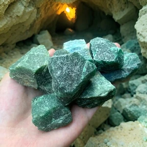 5 PCS Raw Rough Emerald Chunks Healing Crystals Reiki Mineral Rock Specimen Gift - Picture 1 of 5