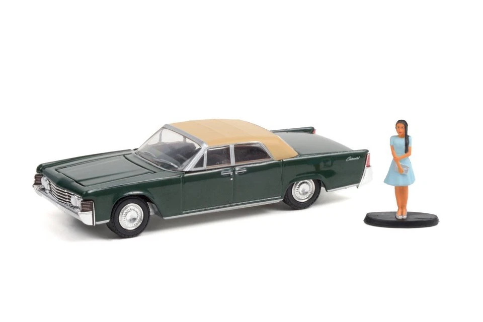 1965 年林肯大陆可转换女式连衣裙 1/64 比例压铸汽车  — 第 1/3 张图片