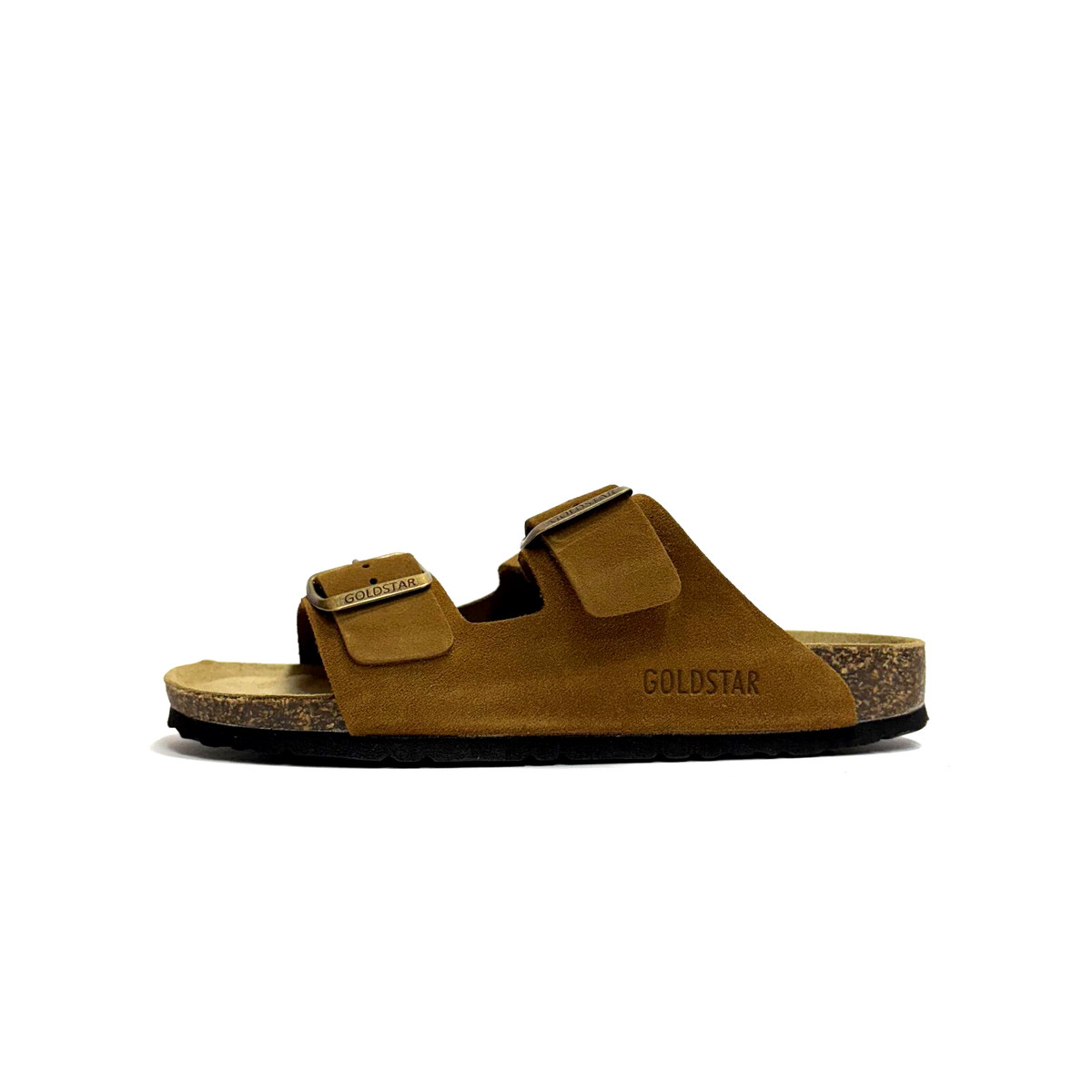 Sandali Uomo In Sughero Zeppa Comoda Con Plantare 3D, Design