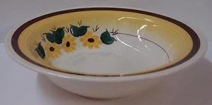Metlox Vernonware BROWN EYED SUSAN 8-7/8" Round Vegetable Serving Bowl - Picture 1 of 3