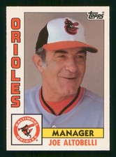 JOE ALTOBELLI 1984 TOPPS TIFFANY 84 NO 21 NRMINT+         15084