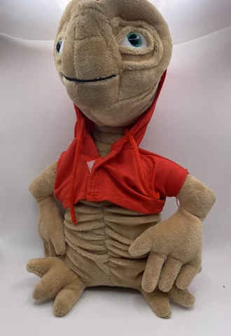 E.T. The Extra Terrestrial Alien Red Hoodie 10” Plush Stuffed Animal Toy✅🔥 Cover
