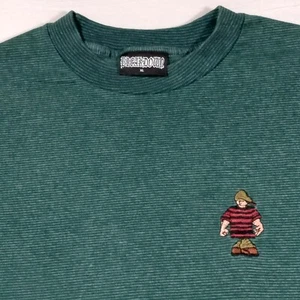 (Flaws) Breakdown Vtg 90s Striped Skate Streetwear T-Shirt Men XL - Picture 1 of 8