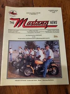 MMCOA Vol 4 No 2 Summer 1989 Mustang Motorcycle Club of America News magazine - Picture 1 of 2