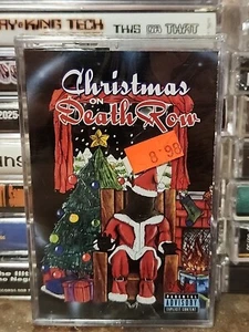 VINTAGE SEALED 1996 CHRISTMAS ON DEATH ROW Cassette Tape Snoop Dogg Hiphop Rap - Picture 1 of 2
