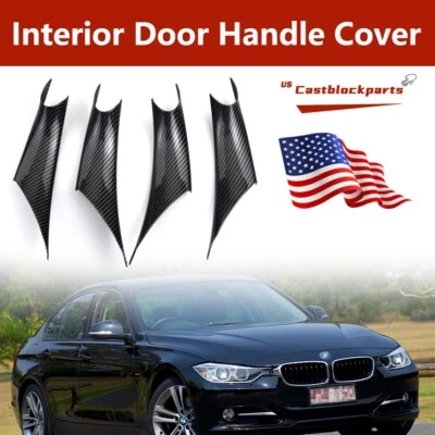 Painel interno de proteção para maçaneta da porta 4 peças para 2013- BMW 3Series F30 F31 M3 F35 - Imagem 1 de 4