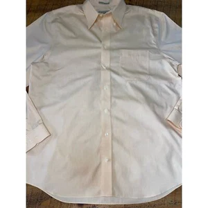 Camisa Para Hombres Eddie Bauer Luz Melocotón Resistente a Arrugas Abotonada Talla Grande Alta - Imagen 1 de 7