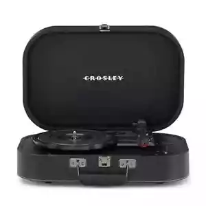 Crosley Discovery Giradischi Bluetooth Giradischi Portatile in Vinile Nero - Foto 1 di 1