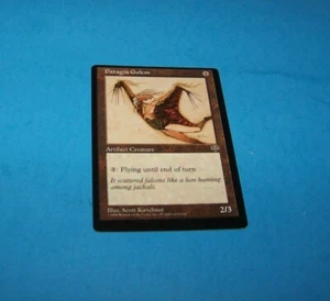 Magic The Gathering    Mirage 1996     Artifact Creature Patagia Golem - Picture 1 of 2
