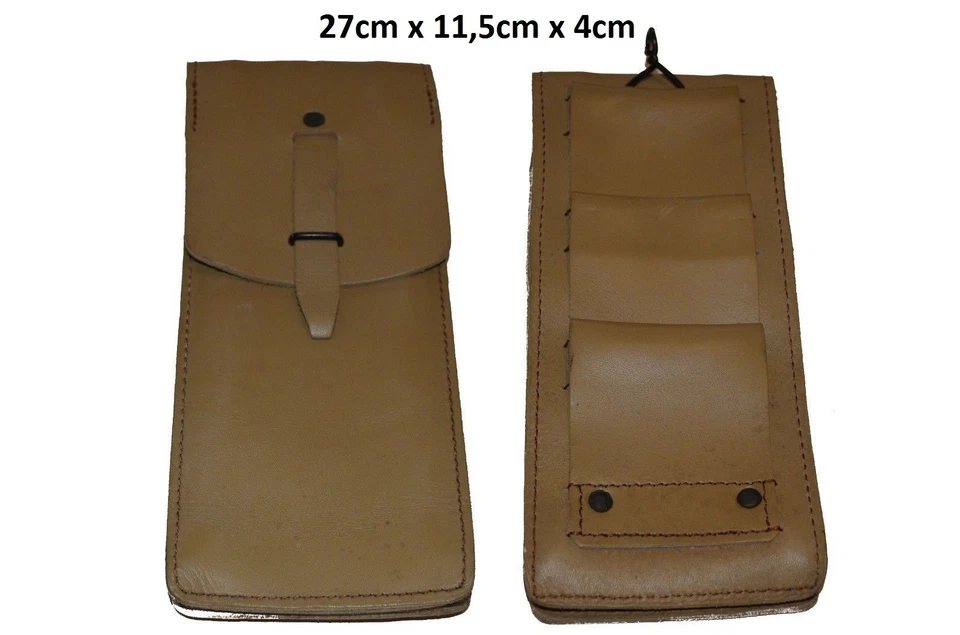 Ledertasche groß Leder Tasche Magazintasche, Patronentasche braun  - Bild 1 von 1