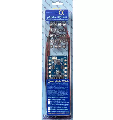 DCC Concepts ~ New 2025 ~ Alpha Mimic Panel Controller (Red LEDs) ~ DCD-MPRD - Image 1 of 4