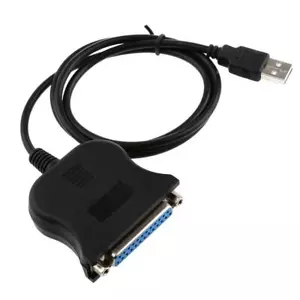 USB 2.0 zu DB25 Parallel Drucker LPT Adapter für Laptop - Kabellänge: 1,8M - Bild 1 von 5