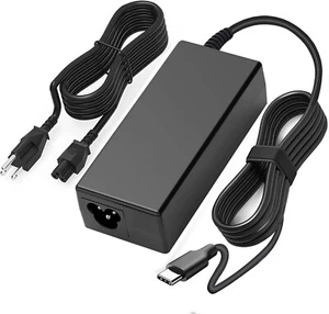 45W USB-C AC Adapter Charger for HP Chromebook 11 X360 918337-001 844205-850 - Picture 1 of 6