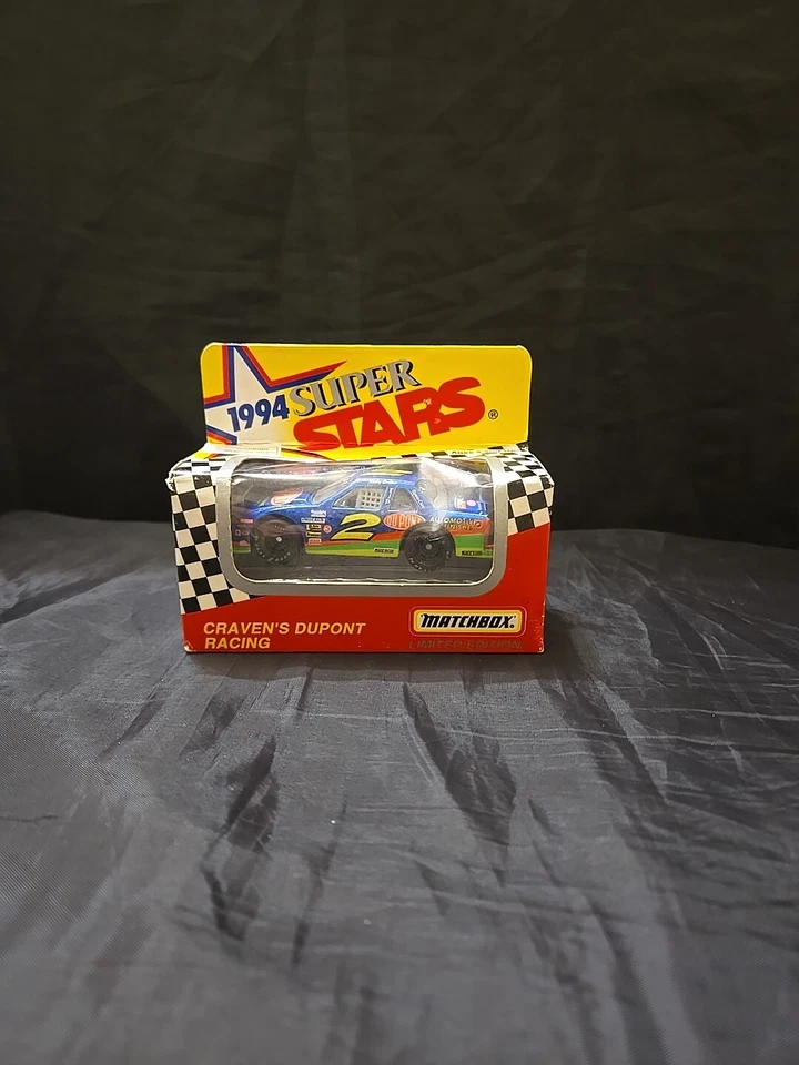 Ricky Craven #2 DuPont Racing Matchbox 1994 Super Stars 1:64 diecast nuevo en caja Foto 1 de 4