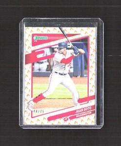 2021 Donruss #195 Juan Soto On Fire
