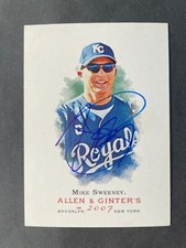 2007 Allen & Ginter SIGNED: Mike Sweeney, ROYALS #81
