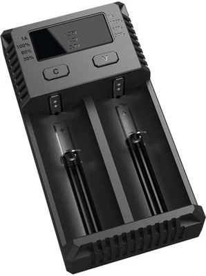 Nitecore I4 Intellicharger 2-Slot Universal Battery Charger, : CHG-NITE-I2-2016 - Image 1 of 4