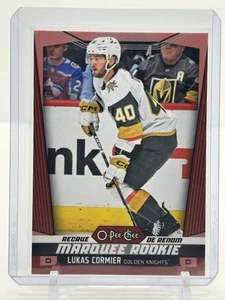 2024-25 OPC O-Pee-Chee Marquee Rookies bordo rosso #544 Lukas Cormier - Las Vegas - Foto 1 di 2