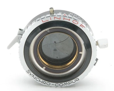 LINHOF Compur #0 Lens Shutter With Aperture Scale 4-32 & Retaining Ring. READ. - Image 1 of 2