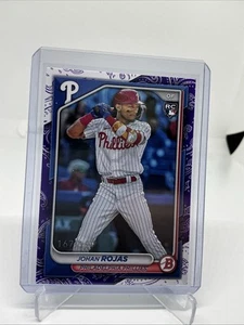 Bowman 2024 - Johan Rojas #86 patrón púrpura/199 (RC) - Imagen 1 de 2