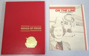 TWA Cabin Attendants - Wings of Pride Pictorial History 1935-1985 w/ On the Line - Imagen 1 de 12