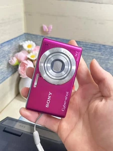 SONY Cyber Shot DSC-W530 Compact Digital Camera 14.1MP 4x zoom English Pink - Picture 1 of 7